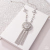 Virtuous Venture - White Necklace - Paparazzi Accessories