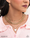 Fluttering Fringe - Gold Necklace - Paparazzi Accessories