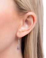 Scintillating Stars - Purple Necklace - Paparazzi Accessories