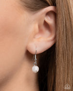 Operation Ocean - White Necklace - Paparazzi Accessories