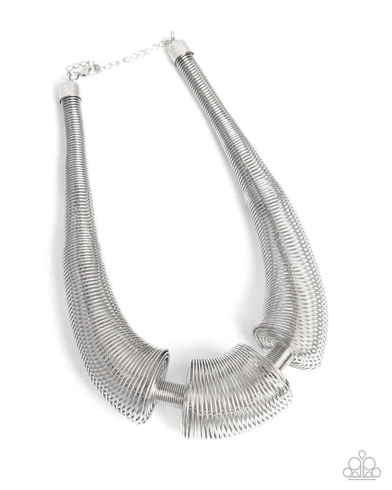 eight-dollar-jewelry-carefree-coils-silver-necklace-paparazzi-accessories