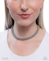 Double Demand - Silver Necklace - Paparazzi Accessories