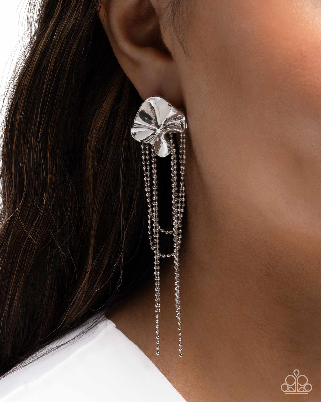 five-dollar-jewelry-musings-medley-silver-post earrings-paparazzi-accessories
