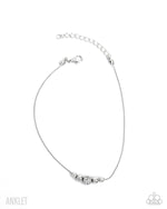 five-dollar-jewelry-simple-showcase-white-anklet-paparazzi-accessories
