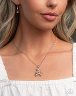 Twinkling Teddy - Multi Necklace - Paparazzi Accessories