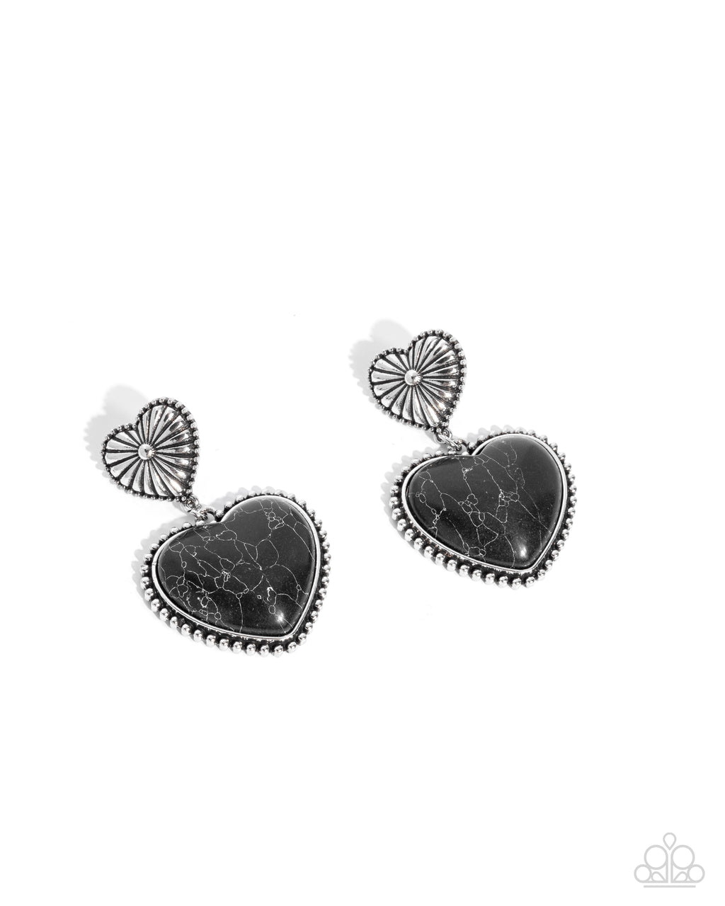 eight-dollar-jewelry-rustic-reinvention-black-post earrings-paparazzi-accessories