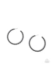 five-dollar-jewelry-coiled-class-black-earrings-paparazzi-accessories