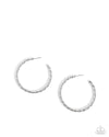five-dollar-jewelry-coiled-class-silver-earrings-paparazzi-accessories