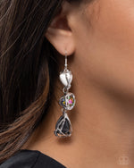 The Next Right Thing - Black Earrings - Paparazzi Accessories