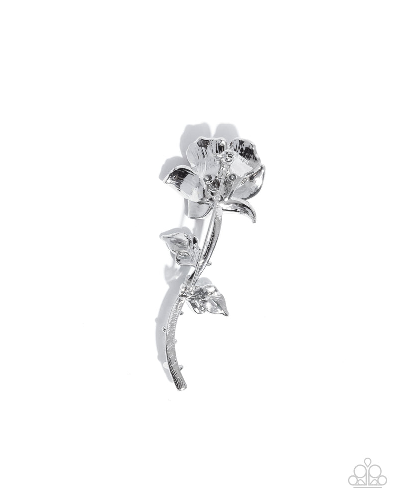 Reliable Rose - Red Brooch - Paparazzi Accessories