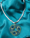 Peacock Patchwork - Multi Necklace - Paparazzi Accessories
