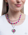 Frankly Flirting - Pink Necklace - Paparazzi Accessories
