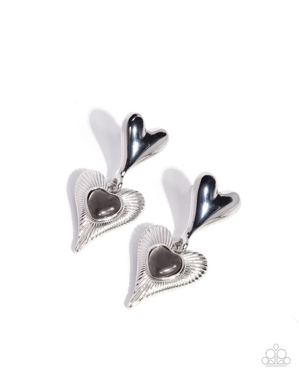 eight-dollar-jewelry-heart-habitat-black-post earrings-paparazzi-accessories