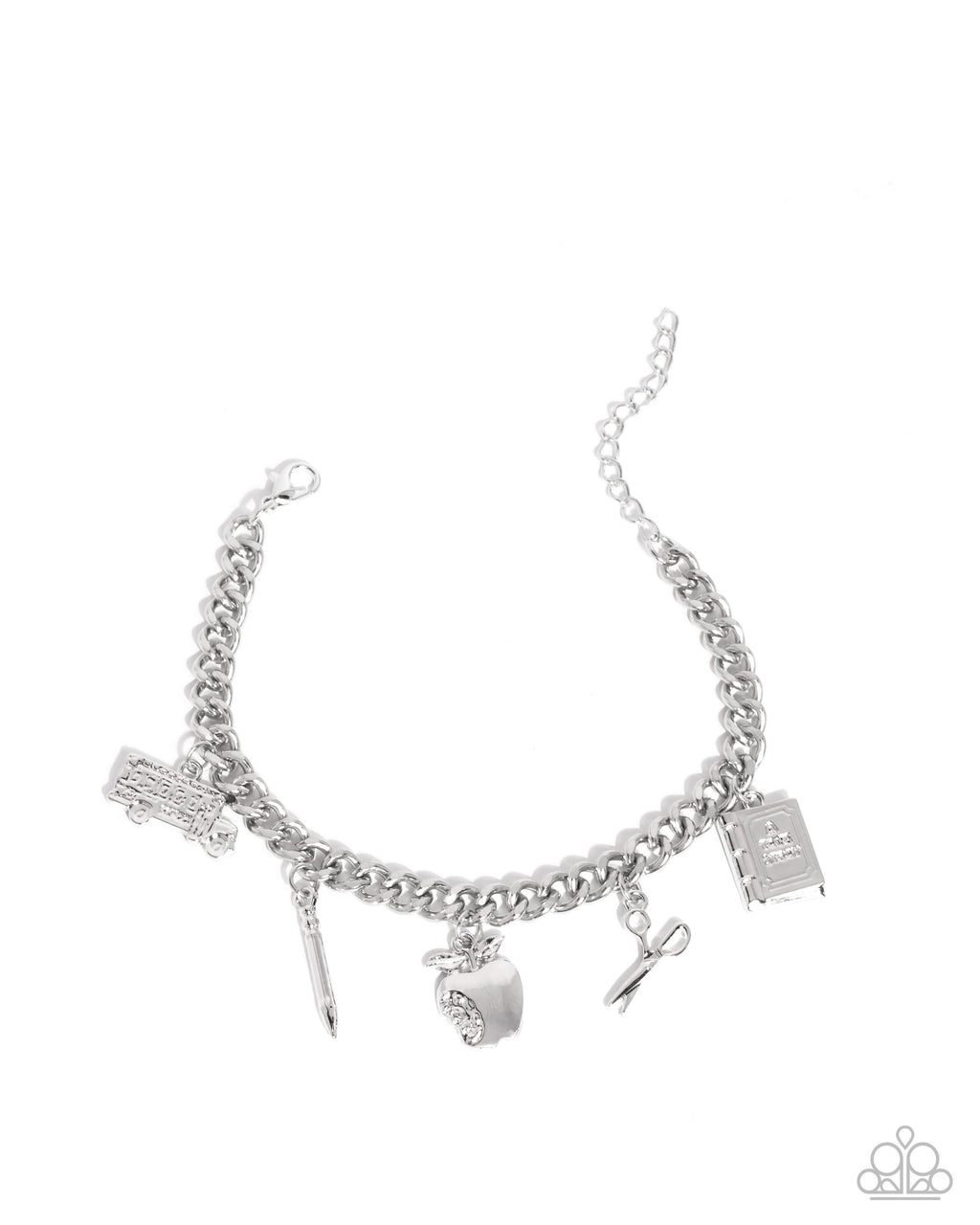 eight-dollar-jewelry-school-is-in-session-silver-bracelet-paparazzi-accessories