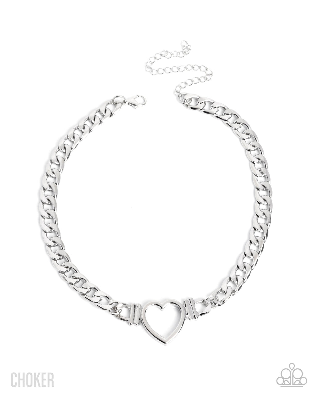eight-dollar-jewelry-heartfelt-hunch-silver-necklace-paparazzi-accessories