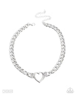 eight-dollar-jewelry-heartfelt-hunch-silver-necklace-paparazzi-accessories