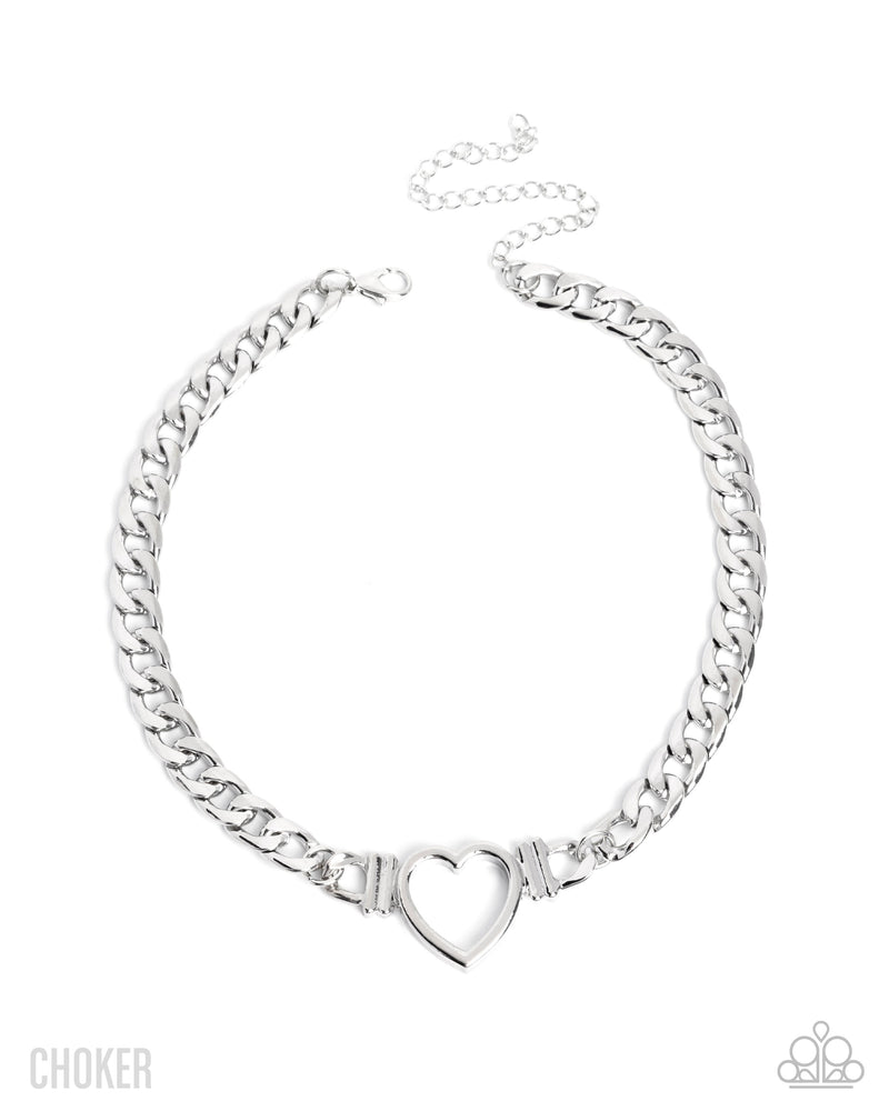 eight-dollar-jewelry-heartfelt-hunch-silver-necklace-paparazzi-accessories