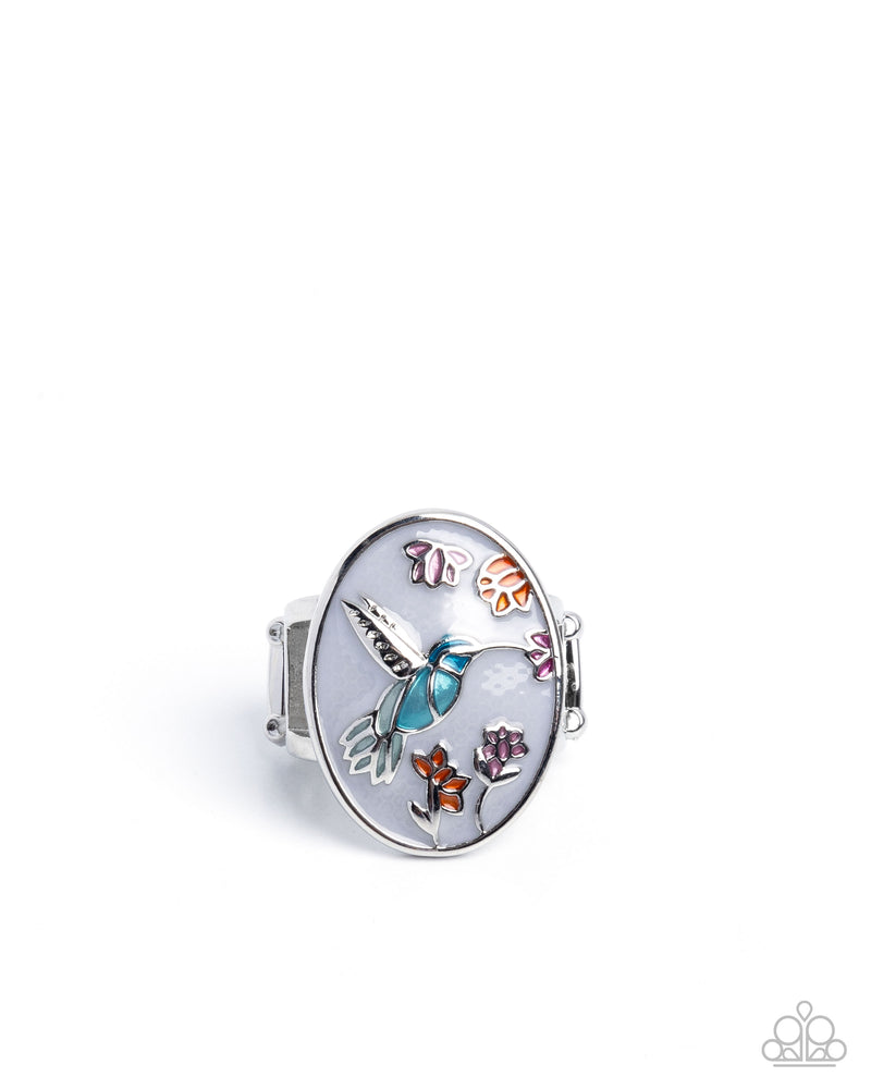 eight-dollar-jewelry-hummingbird-hope-white-ring-paparazzi-accessories