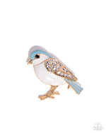 five-dollar-jewelry-beneficial-bird-blue-hair clip-paparazzi-accessories