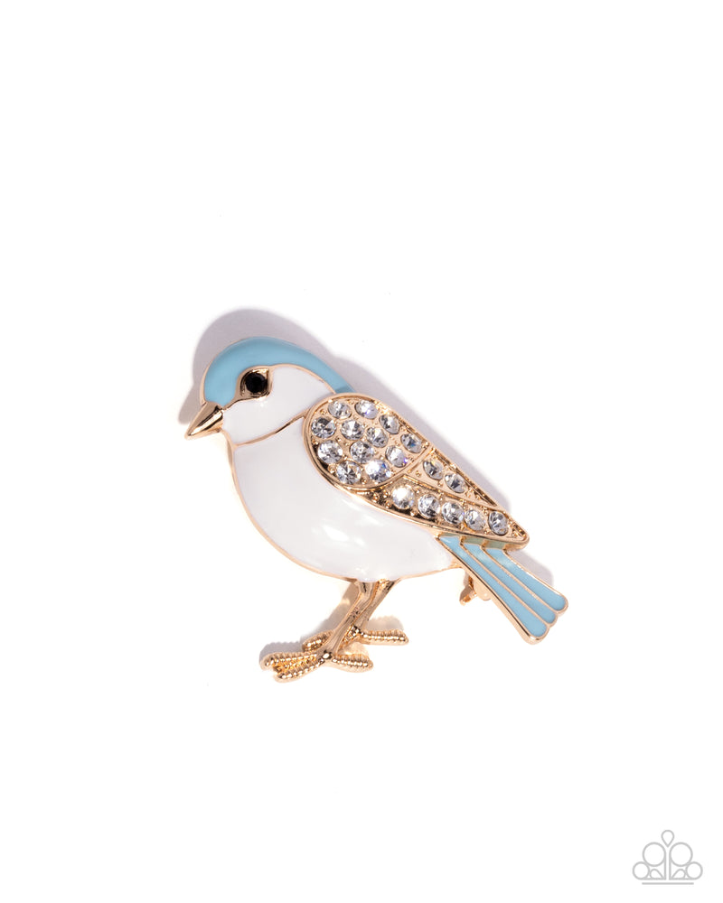 five-dollar-jewelry-beneficial-bird-blue-hair clip-paparazzi-accessories