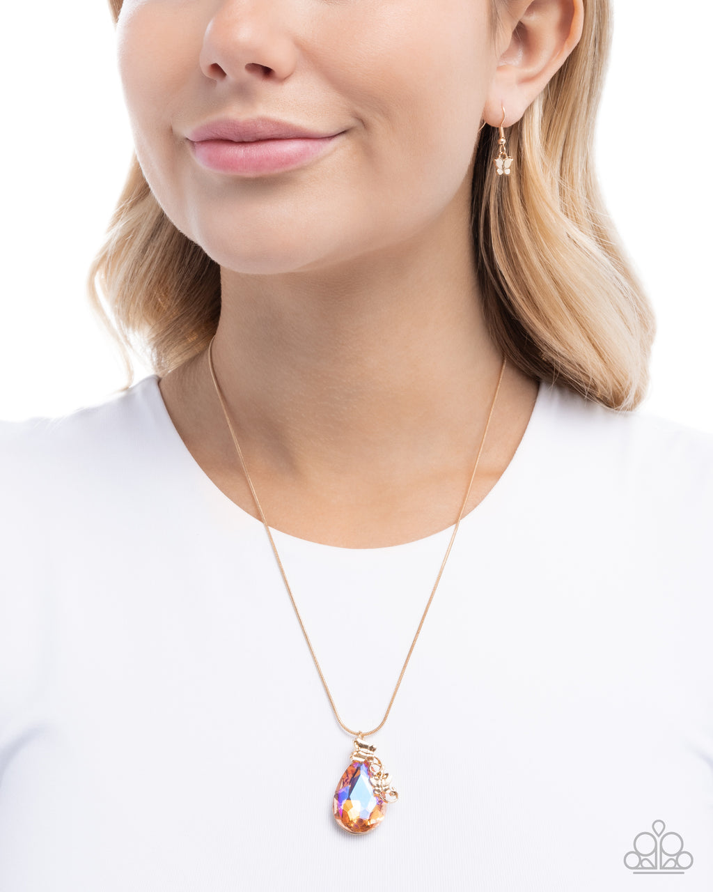 eight-dollar-jewelry-teardrop-transformation-orange-necklace-paparazzi-accessories