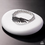Angelic Appreciation - Silver Bracelet - Paparazzi Accessories