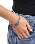 Angelic Appreciation - Silver Bracelet - Paparazzi Accessories
