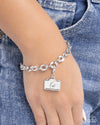 Capturing Memories - White Bracelet - Paparazzi Accessories