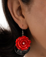 Rosy Reception - Red Rose - Complete Look  - Paparazzi Accessories