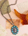Santa Fe Score - Blue Necklace - Paparazzi Accessories