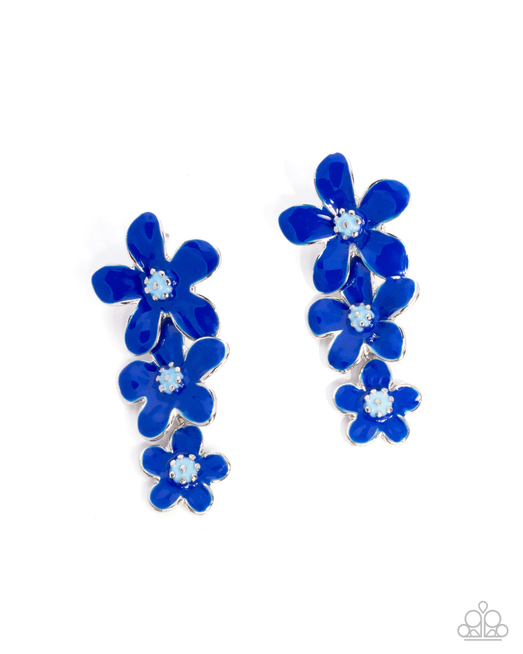 eight-dollar-jewelry-crack-of-bloom-blue-post earrings-paparazzi-accessories