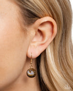 Contemplative Chic - Brown Necklace - Paparazzi Accessories