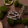 Colorful Compromise - Brown Bracelet - Paparazzi Accessories