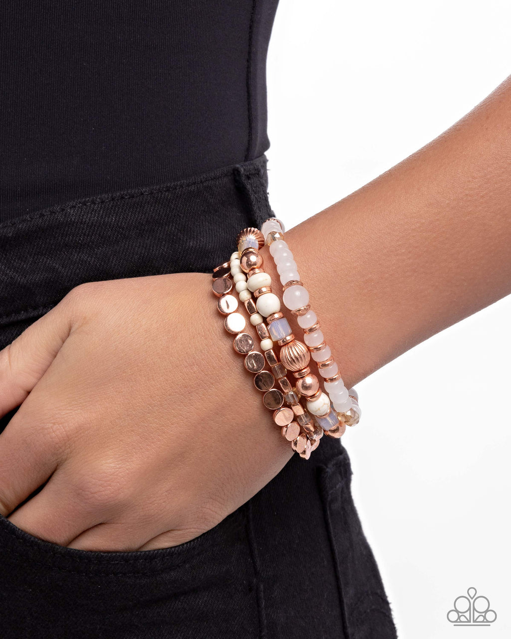 Marbled Mural - Copper Bracelet - Paparazzi Accessories