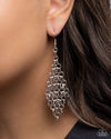 Decisive Delivery - Silver Earrings - Paparazzi Accessories