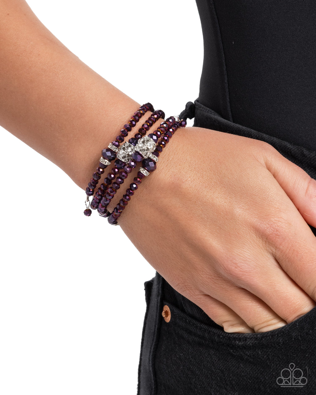 eight-dollar-jewelry-sensible-shimmer-purple-bracelet-paparazzi-accessories