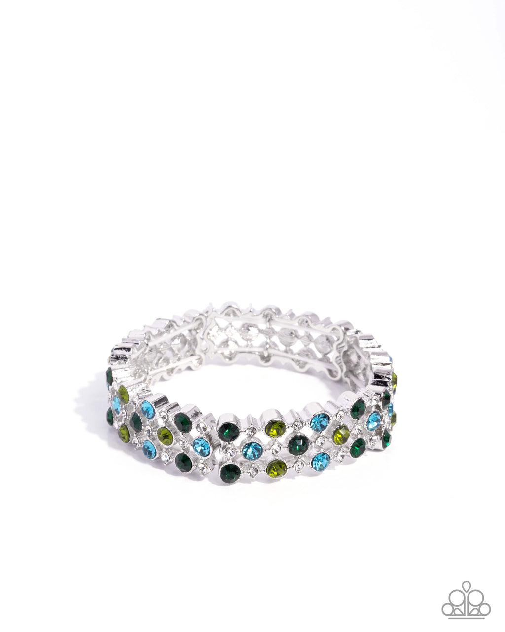 eight-dollar-jewelry-ladylike-lattice-green-bracelet-paparazzi-accessories