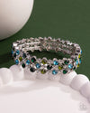 Ladylike Lattice - Green Bracelet - Paparazzi Accessories