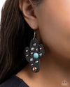Cactus Cache - Multi Earrings - Paparazzi Accessories