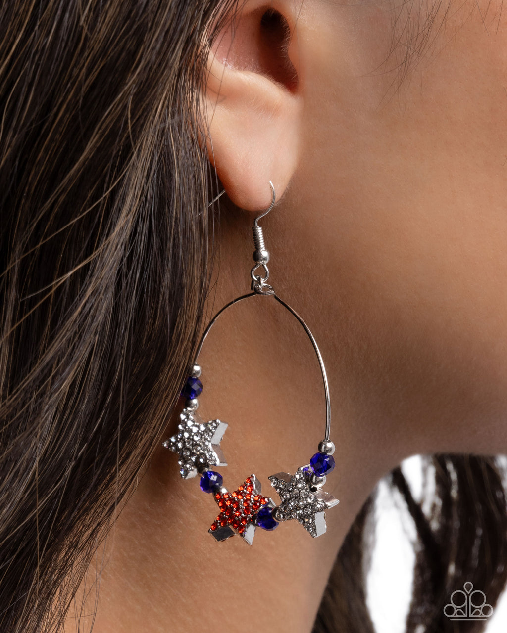 Country Countdown - Multi Earrings - Paparazzi Accessories