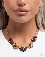 Springtime Season - Brown Necklace - Paparazzi Accessories