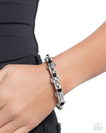 Consuming Confidence - Black Bracelet - Paparazzi Accessories