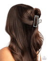 A Glittery Example - Blue Hair Clip - Paparazzi Accessories
