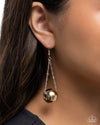 Edgy Emphasis - Silver Earrings - Paparazzi Accessories