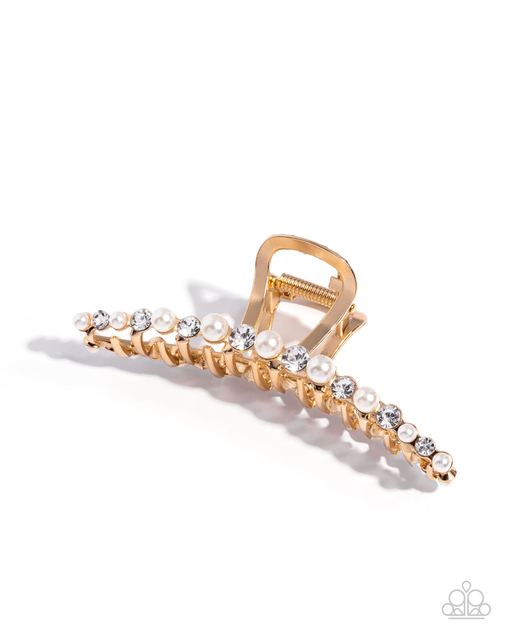 eight-dollar-jewelry-social-shimmer-gold-hair clip-paparazzi-accessories