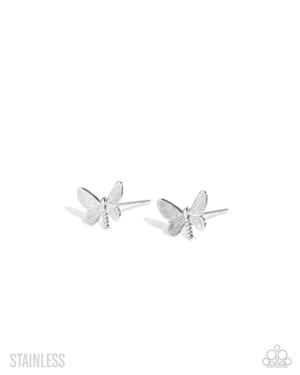 eight-dollar-jewelry-whimsical-willpower-silver-post earrings-paparazzi-accessories