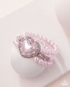 Lifelong Love Letter - Pink Bracelet - Paparazzi Accessories