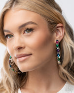 Grand Finale Glitz - Multi Earrings - Paparazzi Accessories
