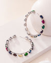 Grand Finale Glitz - Multi Earrings - Paparazzi Accessories