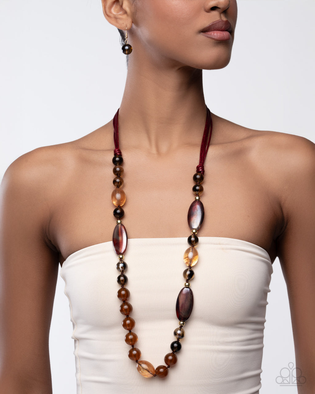 Entrancing Ease - Multi Necklace - Paparazzi Accessories